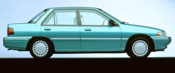 1996 Mercury Tracer LTS Notchback Sedan 4D