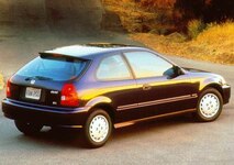 1997 Honda Civic CX Hatchback 2D