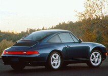 1997 Porsche 911 Carrera Targa Convertible 2D
