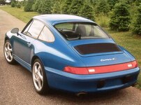 1998 Porsche 911 Carrera 4S Coupe 2D