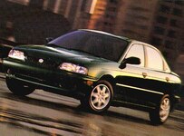 1998 Suzuki Esteem GLX Sedan 4D