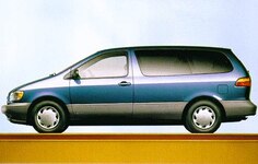 1998 Toyota Sienna LE Minivan