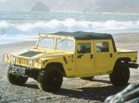 1999 HUMMER H1 Open Top Sport Utility 4D