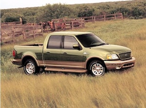 2001 Ford F150 SuperCrew Cab King Ranch Short Bed 4D