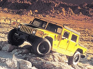2001 HUMMER H1 Open Top Sport Utility 4D