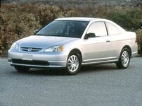 2001 Honda Civic HX Coupe 2D
