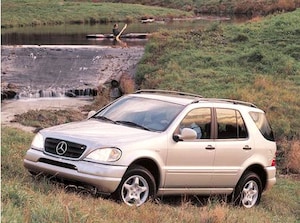2001 Mercedes-Benz M-Class ML 320 Sport Utility 4D