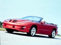 2001 Pontiac Firebird Trans Am Convertible 2D