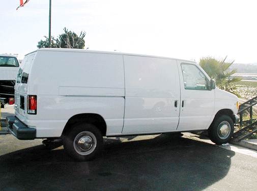 ford e250 extended cargo van for sale