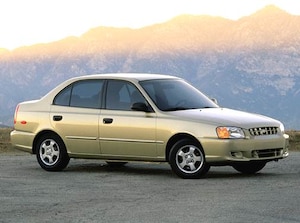 2002 Hyundai Accent GL Sedan 4D