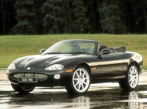 2002 Jaguar XK XKR 100 Convertible 2D