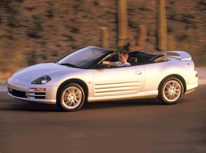 2002 Mitsubishi Eclipse GT Spyder Convertible 2D