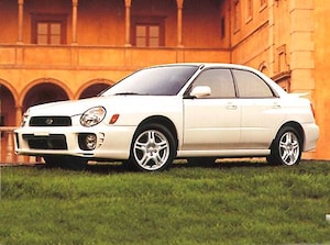 2002 Subaru Impreza 2.5RS Sedan 4D
