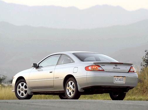 2002 Toyota Solara Values Cars For Sale Kelley Blue Book   2002 Toyota Solara RearSide TOSOLSECPE023 505x375 