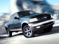 2003 Ford F150 SuperCrew Cab Lariat Pickup 4D 5 1/2 ft