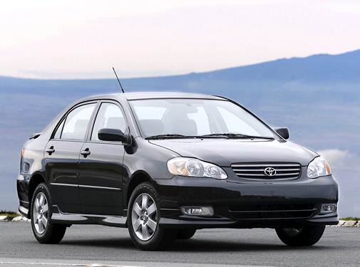 2003 Toyota Corolla S Sedan 4D