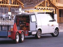 2004 Chevrolet Astro Cargo Minivan 3D