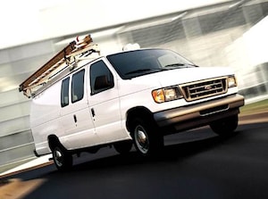 2004 Ford E150 Super Duty Cargo Commercial Van 3D