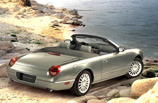 2004 Ford Thunderbird Pacific Coast Convertible 2D