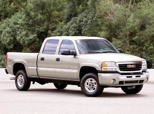 2004 GMC Sierra Green Truck