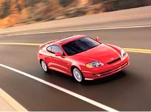 2004 Hyundai Tiburon GT Coupe 2D