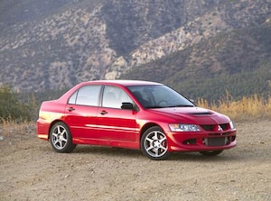 2004 Mitsubishi Lancer Evolution VIII Sedan 4D