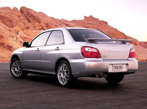 2004 subaru impreza 2.5 rs sedan 4d