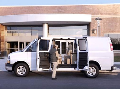 Express 3500 Cargo Extended Van 3D image