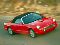 2005 Ford Thunderbird 50th Anniversary Convertible 2D