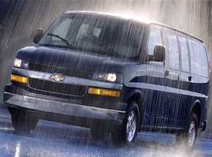 2007 Chevrolet Express 1500 Passenger LS Van 3D