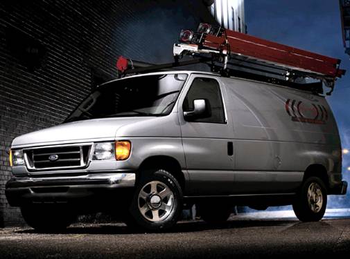 2007 Ford E150 Super Duty Cargo Commercial Van 3D