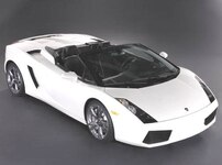 2007 Lamborghini Gallardo Spyder Roadster 2D