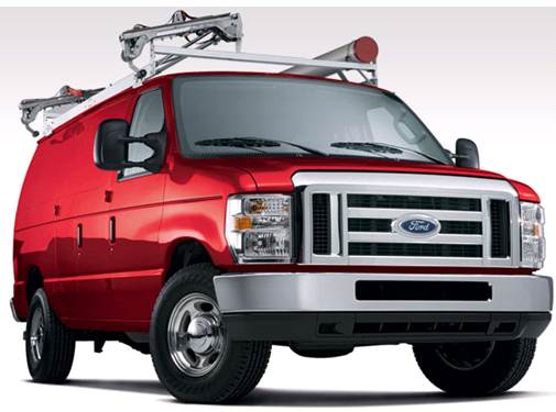 2008 Ford E250 Cargo Van 3D