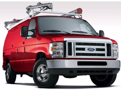 E250 Cargo Van 3D image
