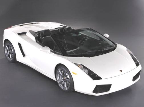 2008 Lamborghini Gallardo Spyder Roadster 2D