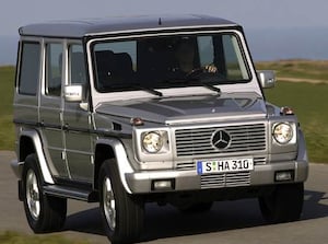 2008 Mercedes-Benz G-Class G 500 Sport Utility 4D