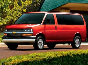 2009 Chevrolet Express 2500 Passenger LT Van 3D