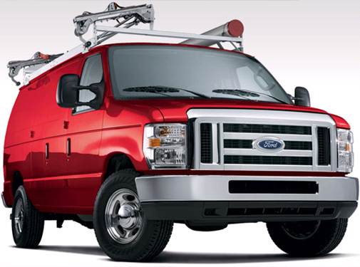 2009 Ford E350 Super Duty Cargo Commercial Extended Van 3D
