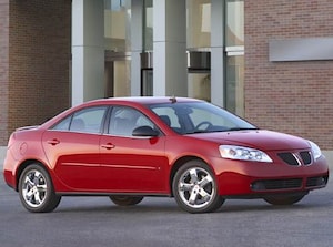 2009 Pontiac G6 GXP Sedan 4D