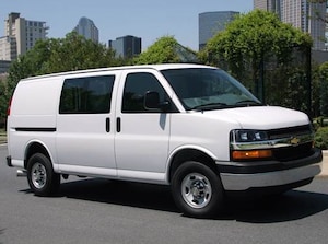 2010 Chevrolet Express 1500 Passenger LS Van 3D
