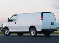 2010 Chevrolet Express 3500 Passenger LT Extended Van 3D