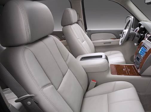 Inside 10 Passenger Suburban Chevrolet Suburban Katzkin Leather (2
