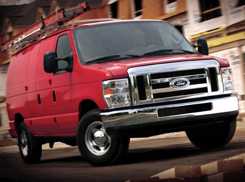 2010 Ford E150 Cargo Extended Van 3D