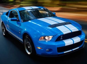 2010 Ford Mustang Shelby GT500 Coupe 2D