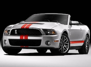 2011 Ford Mustang Shelby GT500 Convertible 2D