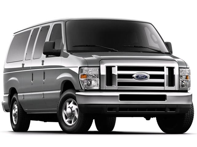 2012 Ford E150 Passenger XLT Van 3D