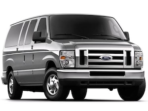 2012 Ford E350 Super Duty Passenger XL Van 3D