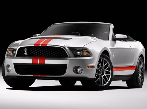 2012 Ford Mustang Shelby GT500 Convertible 2D