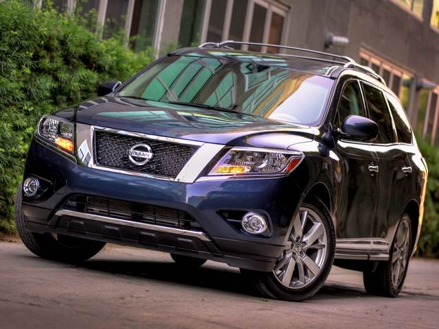 2014 nissan pathfinder blue book