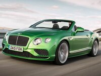 2017 Bentley Continental GT Speed Convertible 2D